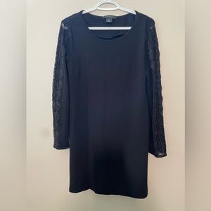 Tahari dress with lace sleeves